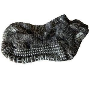 Barre Black Glitter Socks - never worn!